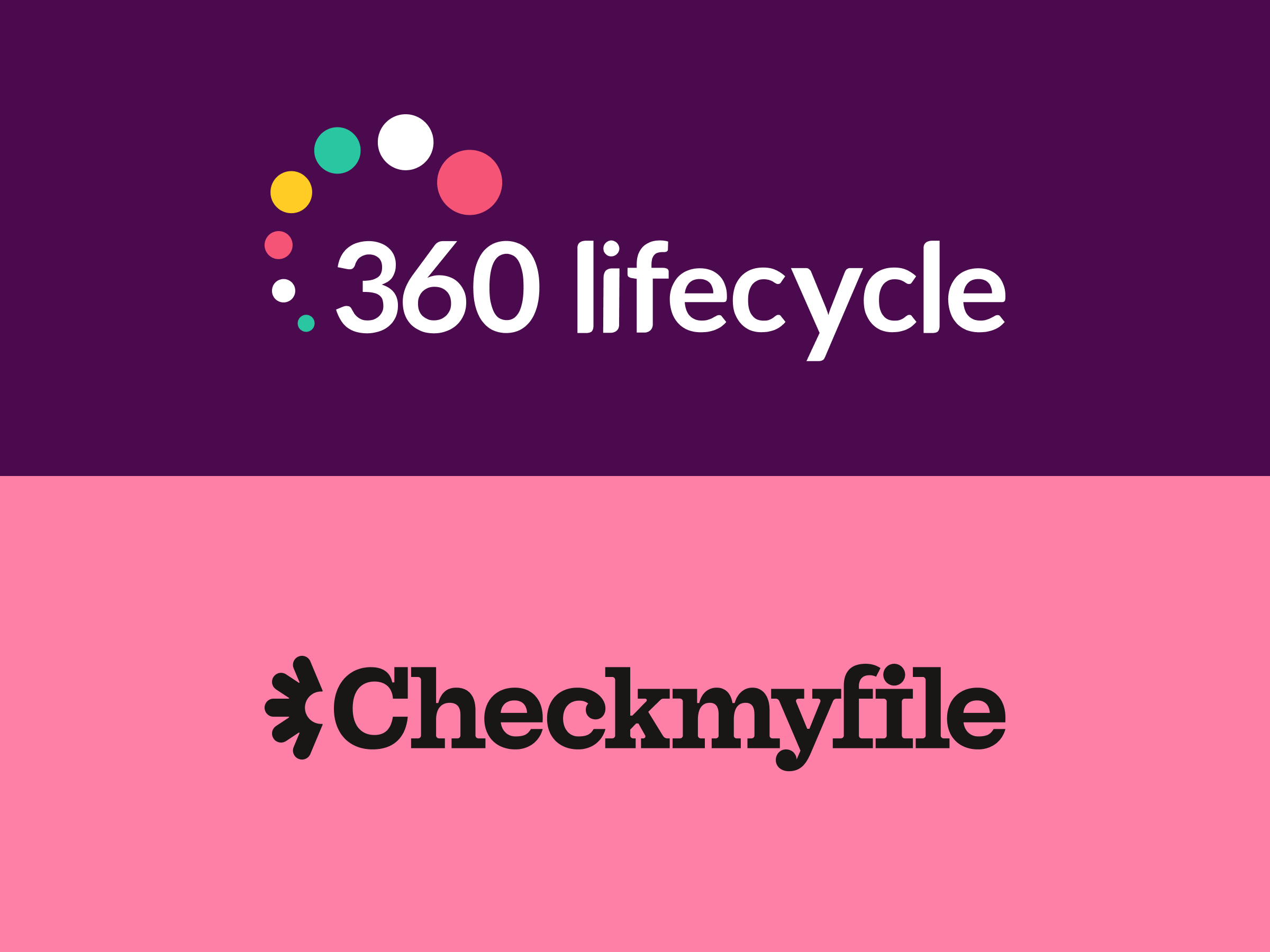 360 lifecycle checkmyfile logos